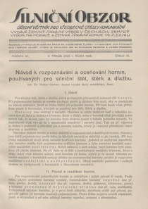 Silniční obzor 10