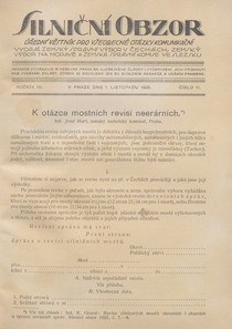 Silniční obzor 11