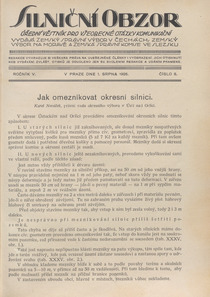 Silniční obzor 08