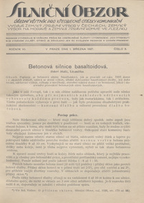 Silniční obzor 03