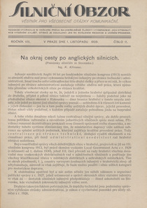 Silniční obzor 11