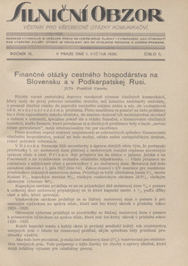 Silniční obzor 05