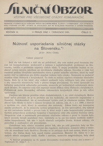 Silniční obzor 07