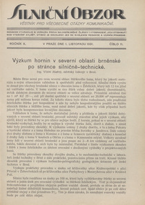 Silniční obzor 11