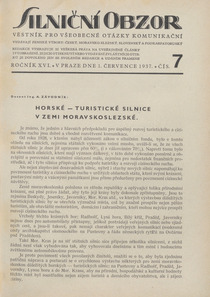 Silniční obzor 07